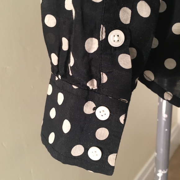 J. Crew Polka Dot Blouse - Picture 4 of 5
